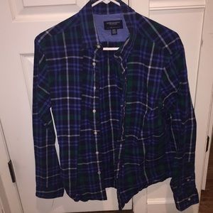 American Eagle Long Sleeve Casual Button Down